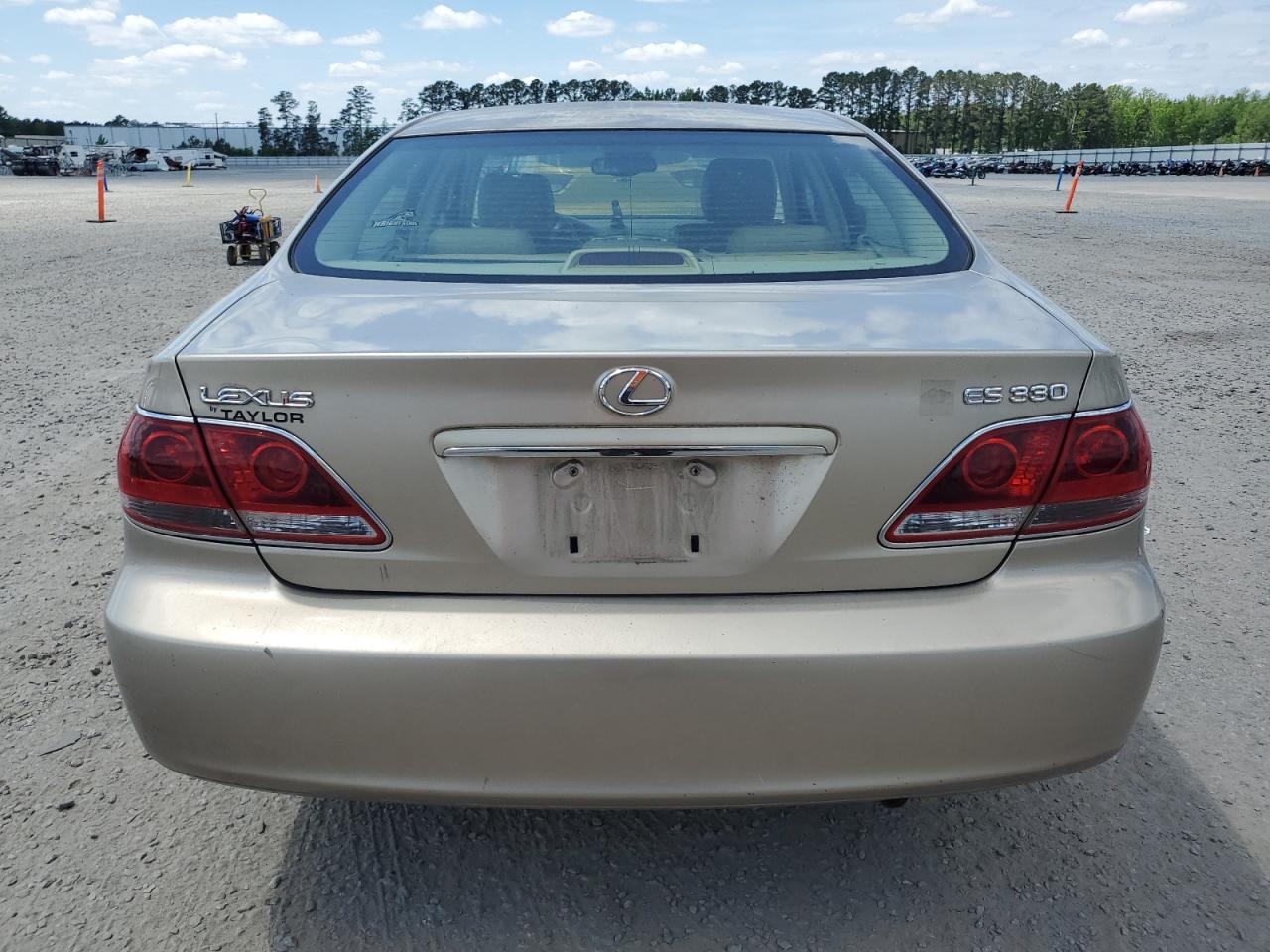 2005 Lexus Es 330 VIN: JTHBA30G155066523 Lot: 54902425