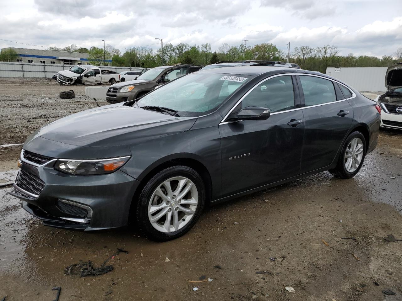 2016 Chevrolet Malibu Lt იყიდება Louisville-ში, KY - Hail