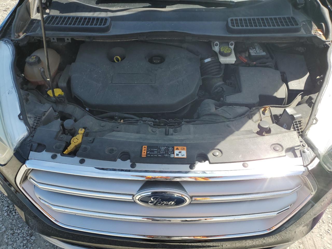 2017 Ford Escape Titanium VIN: 1FMCU0J90HUB46445 Lot: 53803695
