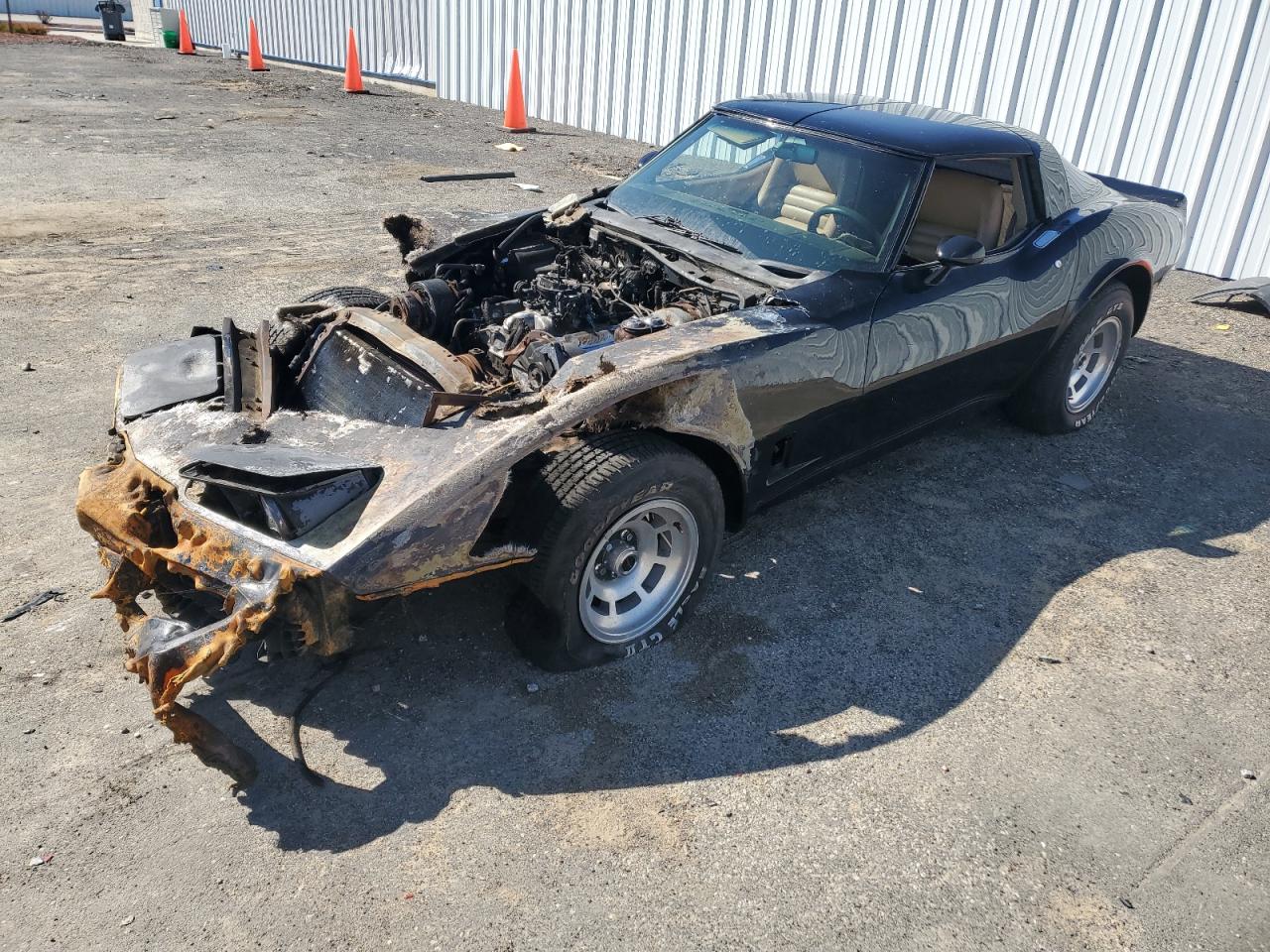 1981 Chevrolet Corvette en Venta en Mcfarland, WI - Burn - Engine
