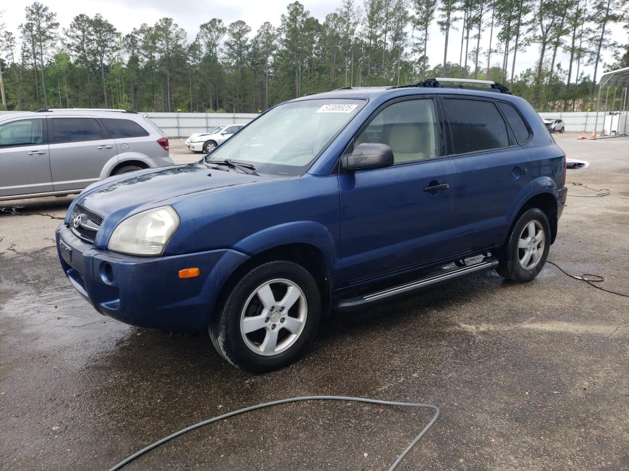2007 Hyundai Tucson Gls na sprzedaż w Harleyville, SC - Rear End