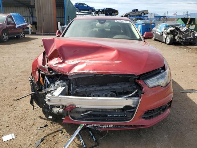 AUDI A6 2014 Czerwony