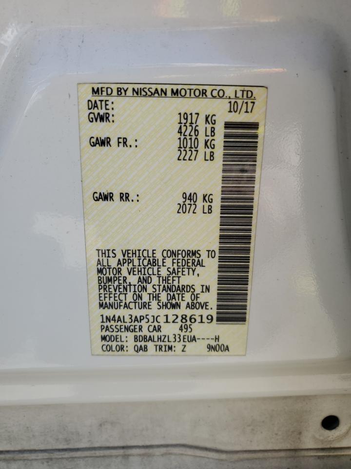 1N4AL3AP5JC128619 NISSAN ALTIMA 2018