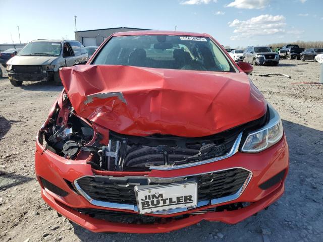  CHEVROLET CRUZE 2018 Червоний