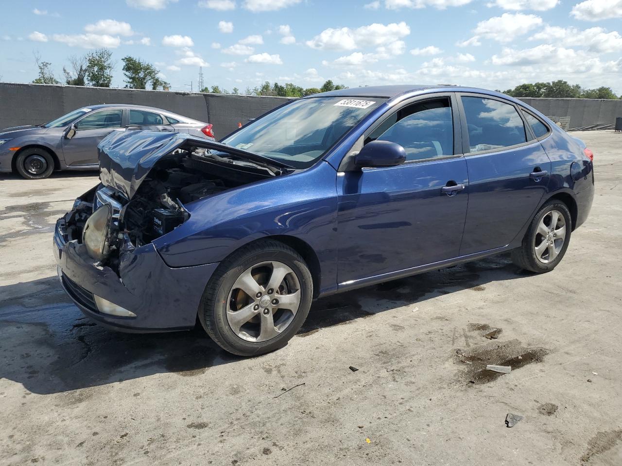 2010 Hyundai Elantra Blue en Venta en Orlando, FL - Front End