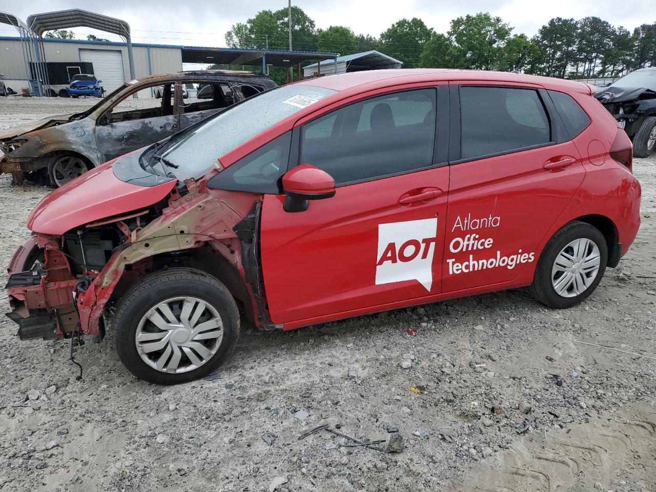 2019 Honda Fit Lx للبيع في Loganville، GA - Front End