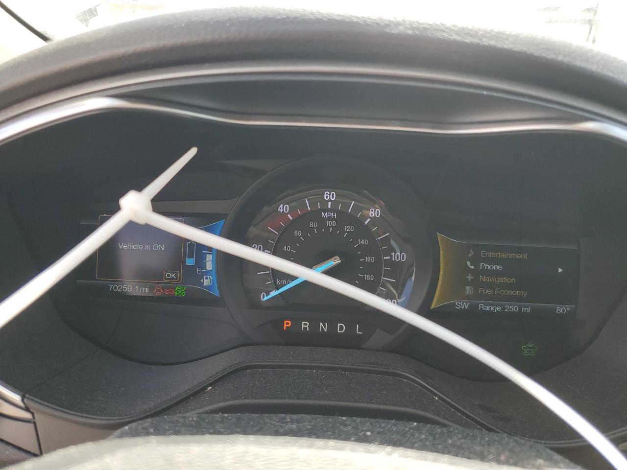 2019 Ford Fusion Se VIN: 3FA6P0LUXKR119297 Lot: 54041595