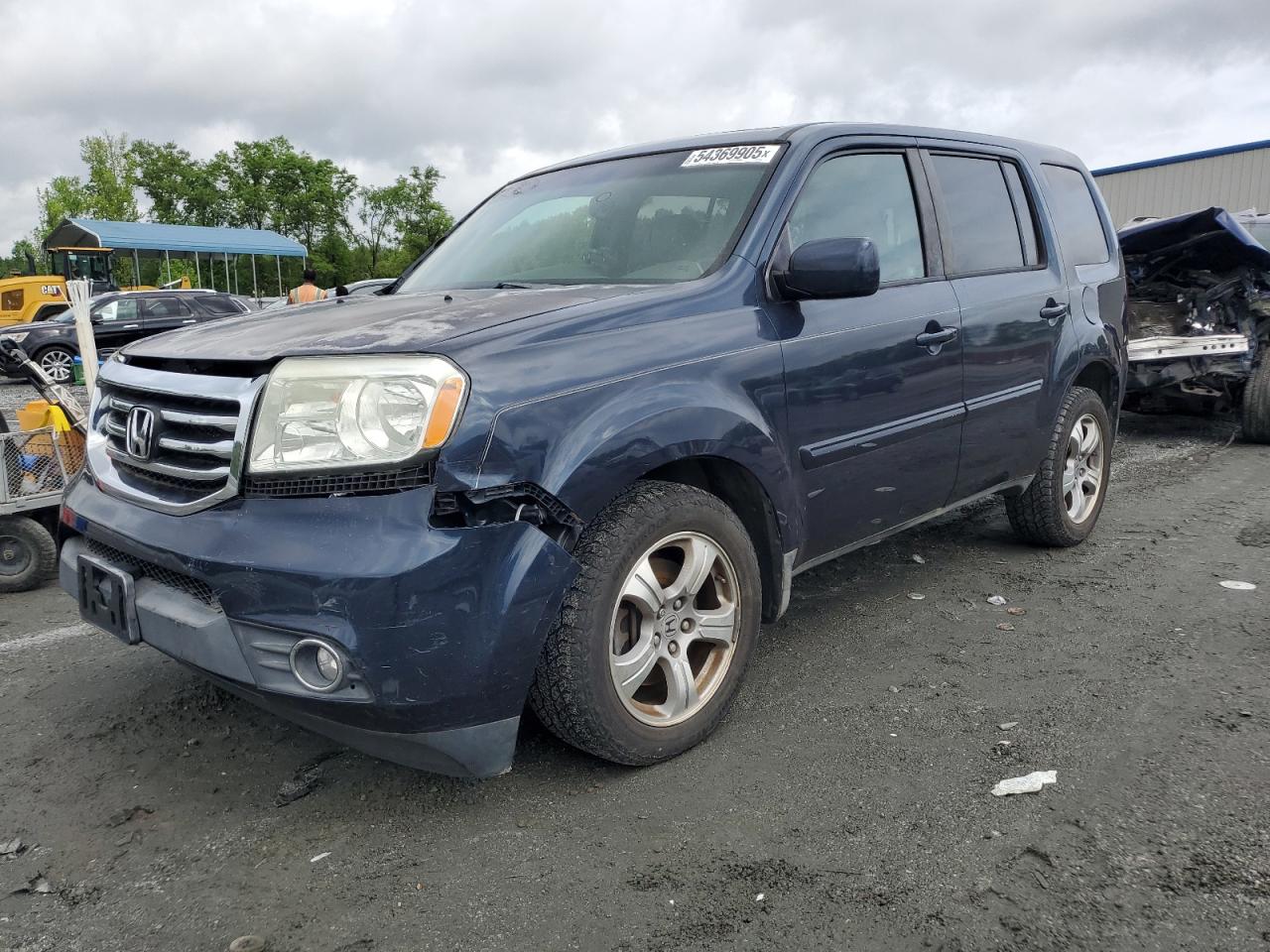 2012 Honda Pilot Exl за продажба в Spartanburg, SC - Front End