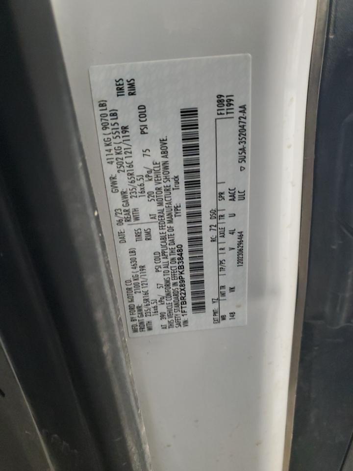 1FTBR2X89PKB38480 FORD TRANSIT 2023