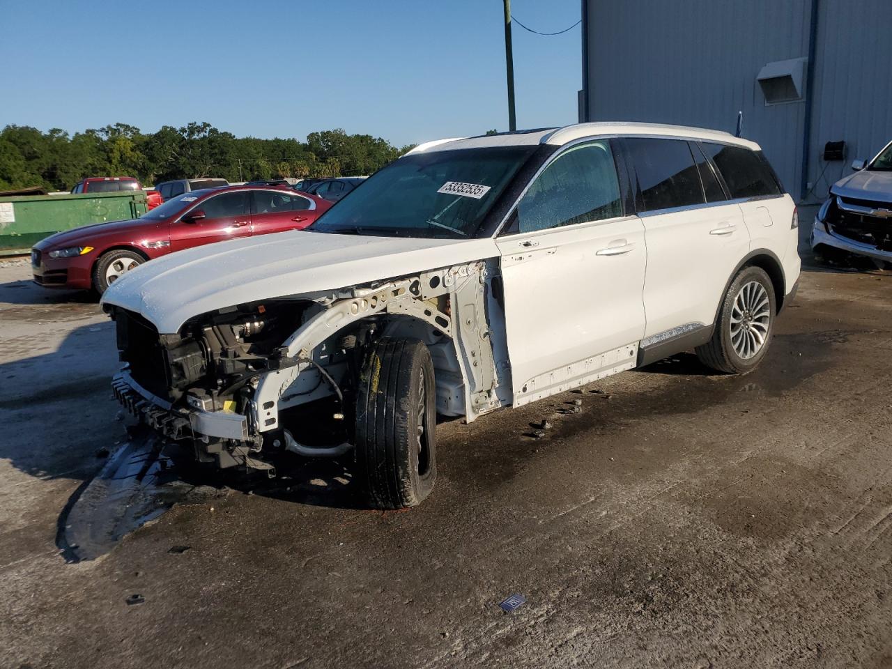 2022 Lincoln Aviator Reserve zu verkaufen in Apopka, FL - Front End