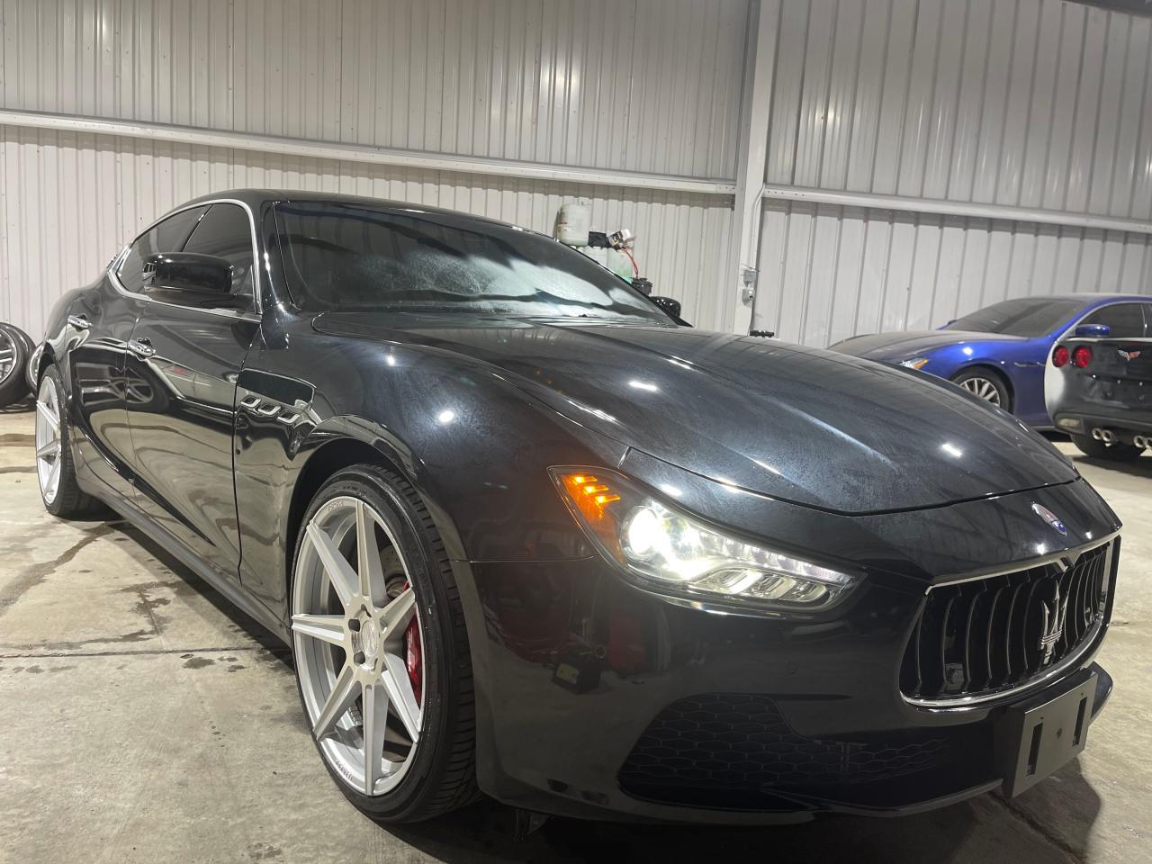 2014 Maserati Ghibli S for Sale in Houston, TX - Damage History