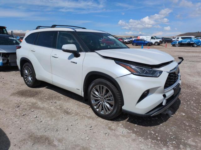  TOYOTA HIGHLANDER 2021 Белы