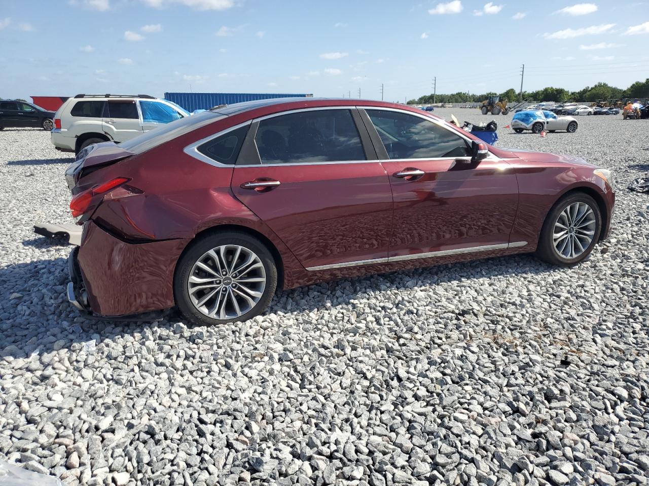 2015 Hyundai Genesis 3.8L VIN: KMHGN4JE1FU103040 Lot: 55215775