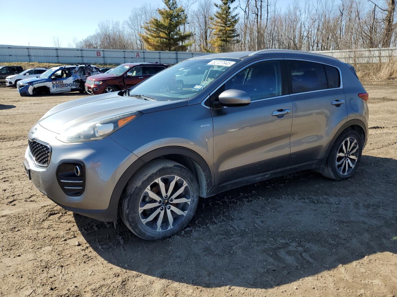 2017 Kia Sportage Ex იყიდება Davison-ში, MI - Minor Dent/Scratches