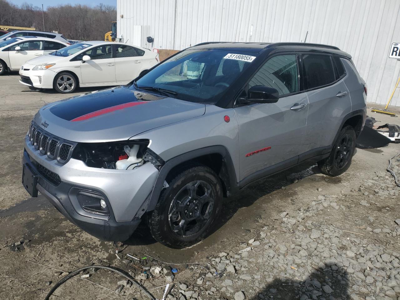 2023 Jeep Compass Trailhawk للبيع في Windsor، NJ - Side