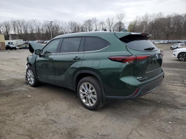  TOYOTA HIGHLANDER 2024 Zielony