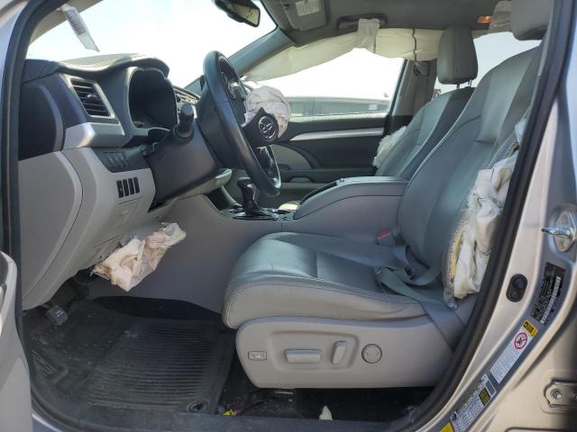  TOYOTA HIGHLANDER 2015 Сріблястий