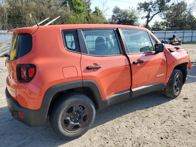  JEEP RENEGADE 2018 Оранжевий