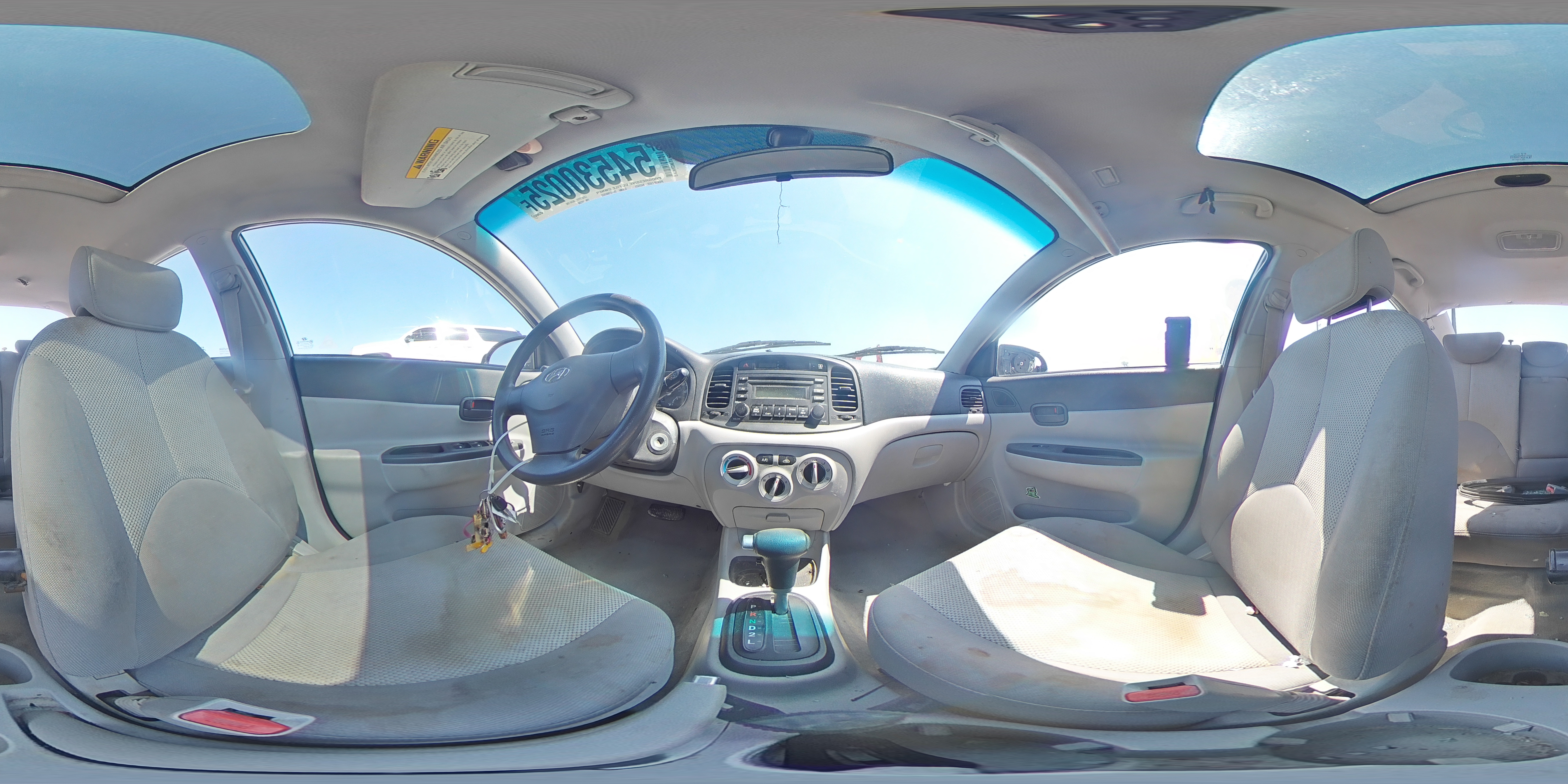 2007 Hyundai Accent Gls VIN: KMHCN46C37U141358 Lot: 54530025