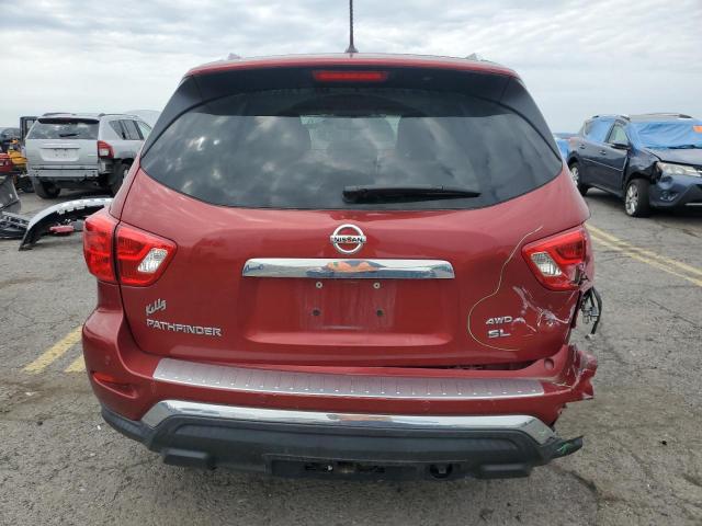  NISSAN PATHFINDER 2017 Red