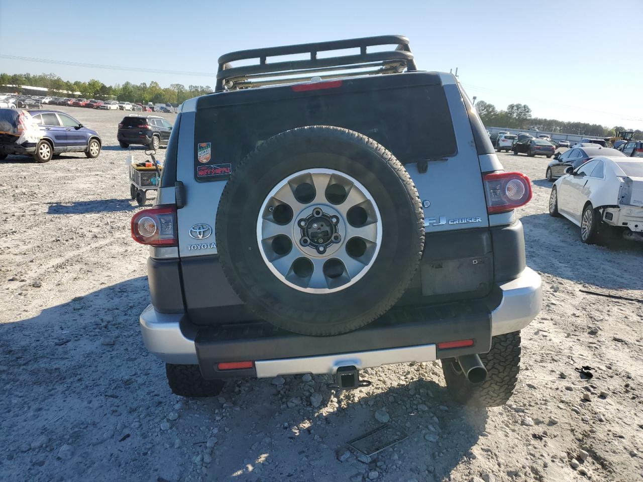 2012 Toyota Fj Cruiser VIN: JTEBU4BF4CK121981 Lot: 53291565
