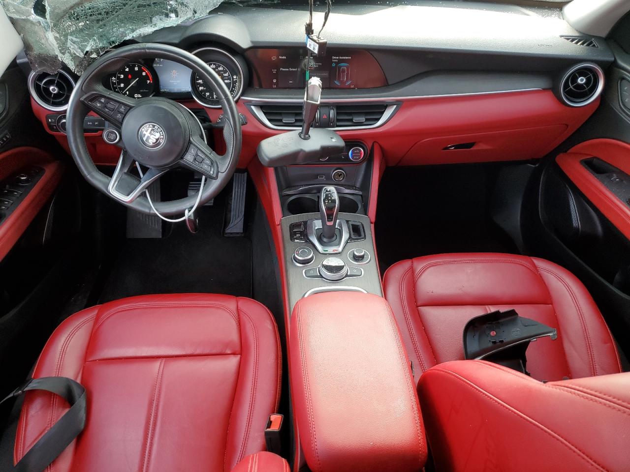 2021 Alfa Romeo Stelvio Ti VIN: ZASPAKBN6M7D18774 Lot: 52244905