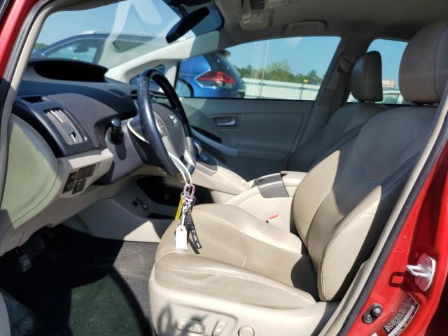  TOYOTA PRIUS 2015 Красный