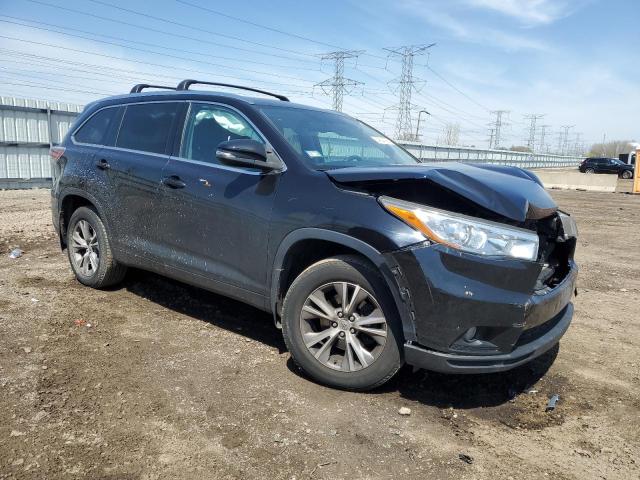  TOYOTA HIGHLANDER 2015 Черный