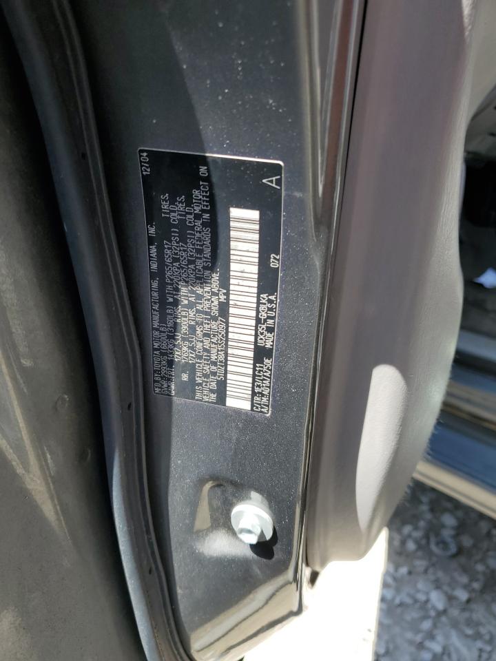 2005 Toyota Sequoia Limited VIN: 5TDZT38A15S250977 Lot: 52165855