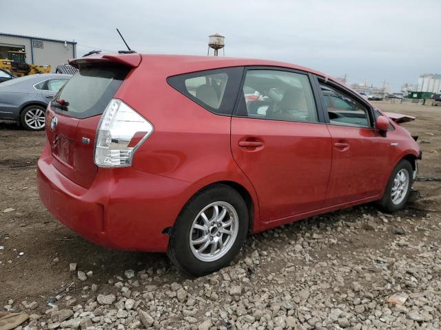  TOYOTA PRIUS 2014 Red