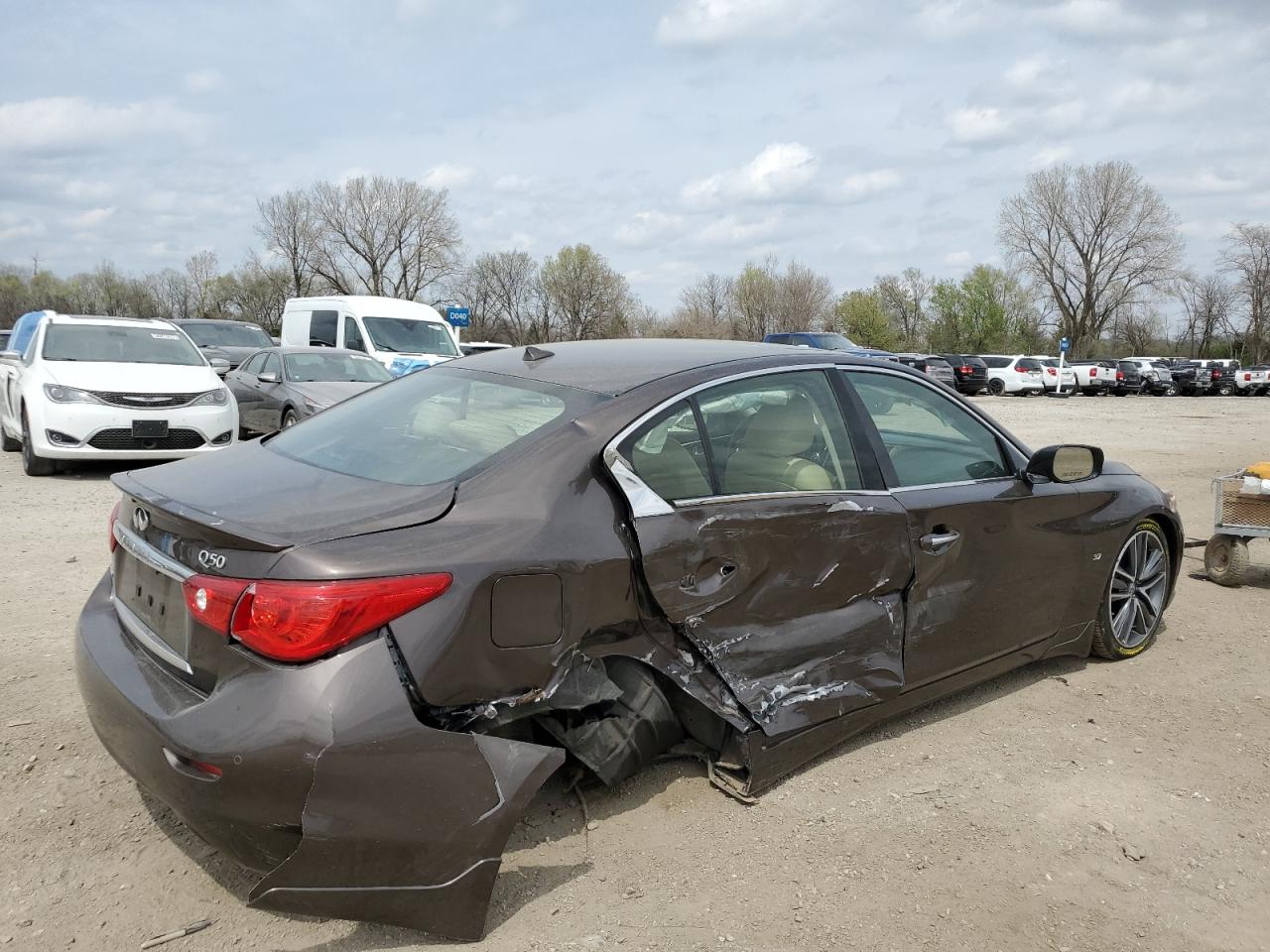 2015 Infiniti Q50 Base VIN: JN1BV7AR4FM407730 Lot: 53405565