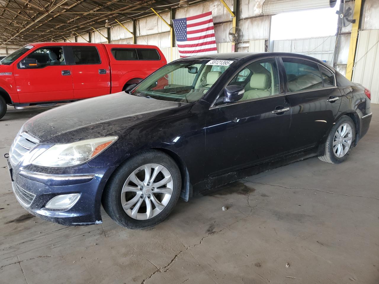 2013 Hyundai Genesis 3.8L de vânzare în Phoenix, AZ - Minor Dent/Scratches