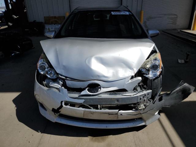  TOYOTA PRIUS 2014 Серебристый