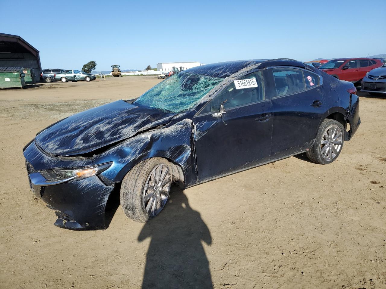 2020 Mazda 3 Select продається в American Canyon, CA - Rollover