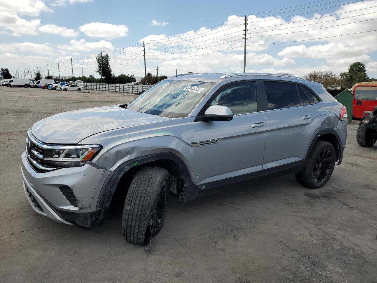 2023 Volkswagen Atlas Cross Sport Se للبيع في Miami، FL - All Over