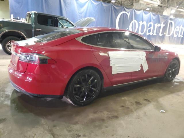  TESLA MODEL S 2013 Red