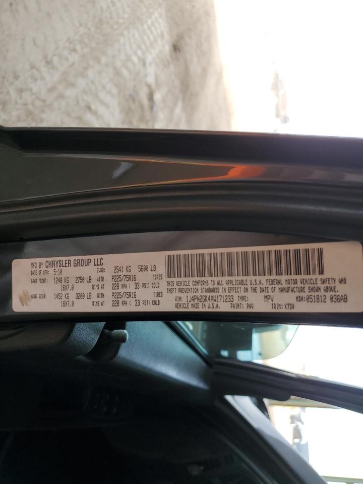 2010 Jeep Liberty Sport VIN: 1J4PN2GK4AW171233 Lot: 55302965