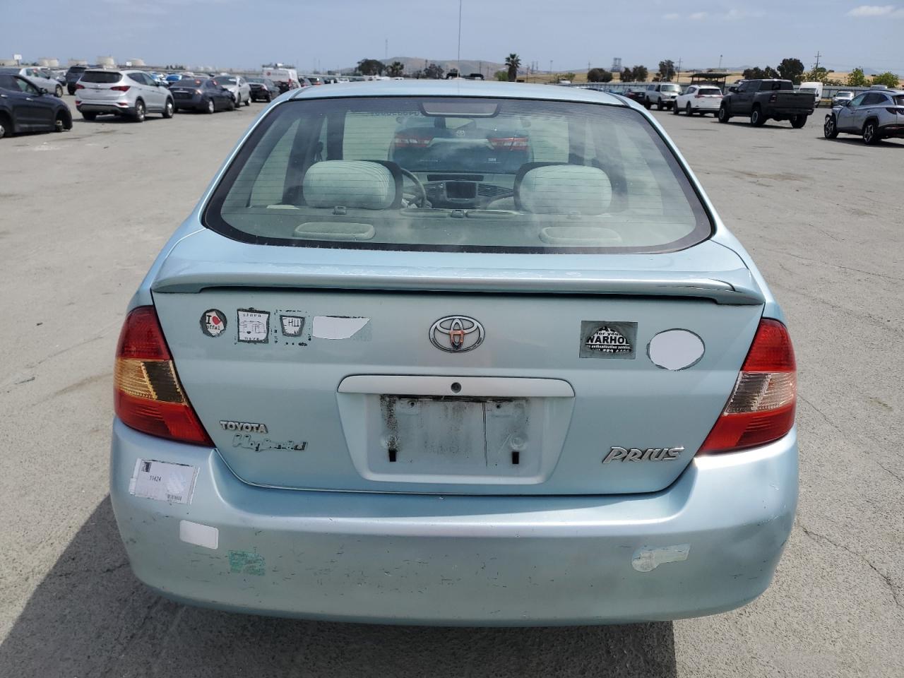 2001 Toyota Prius VIN: JT2BK12UX10021974 Lot: 54539835