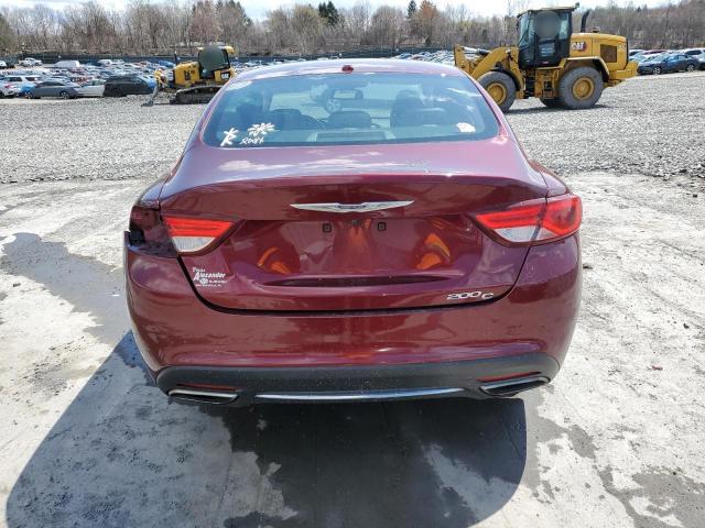 Sedans CHRYSLER 200 2015 Burgundy