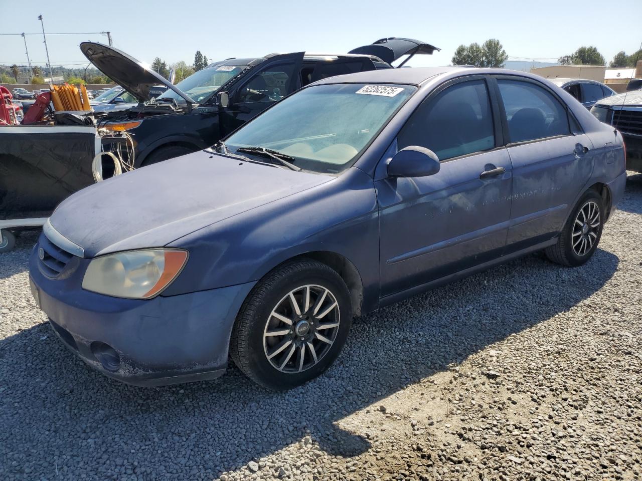 2004 Kia Spectra Lx იყიდება Mentone-ში, CA - Minor Dent/Scratches