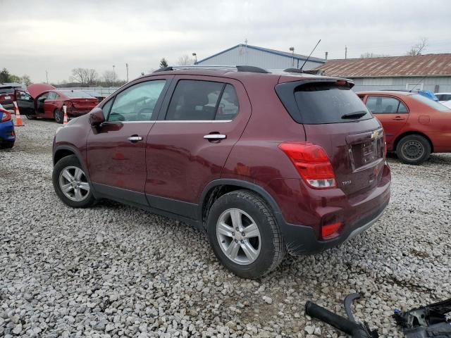  CHEVROLET TRAX 2017 Burgundy