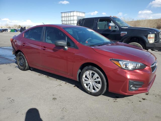  SUBARU IMPREZA 2018 Бургунди