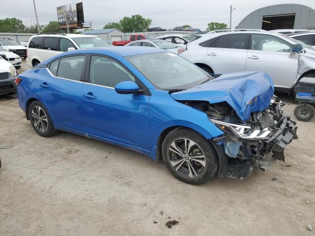  NISSAN SENTRA 2021 Синий