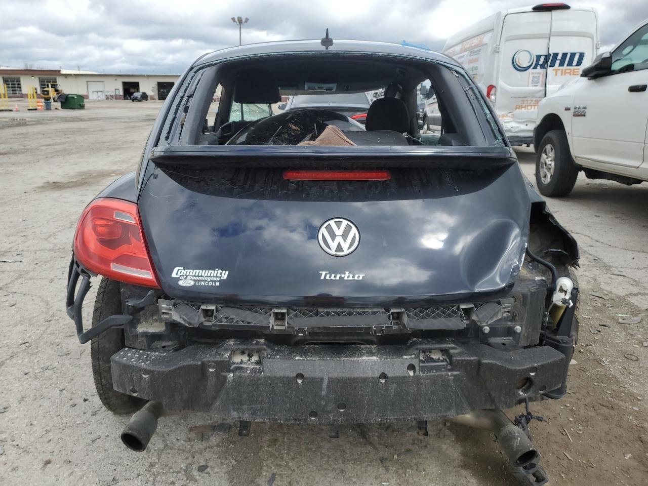 2012 Volkswagen Beetle Turbo VIN: 3VWVA7AT3CM602877 Lot: 53877605