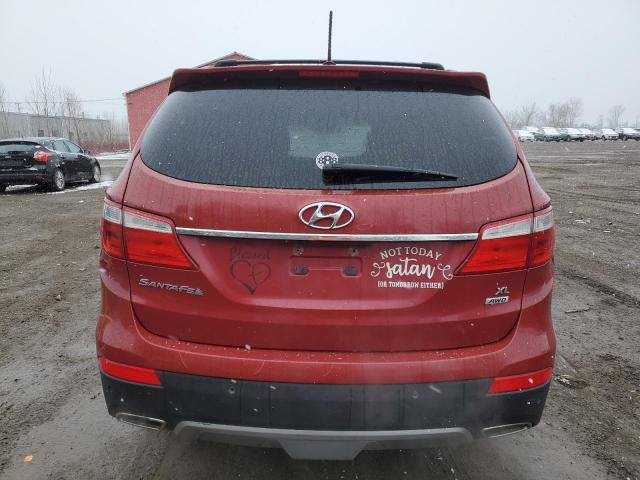  HYUNDAI SANTA FE 2014 Czerwony