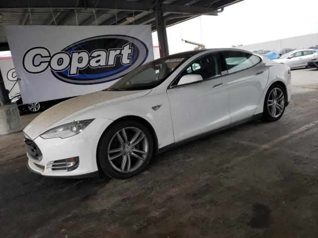  TESLA MODEL S 2013 Білий