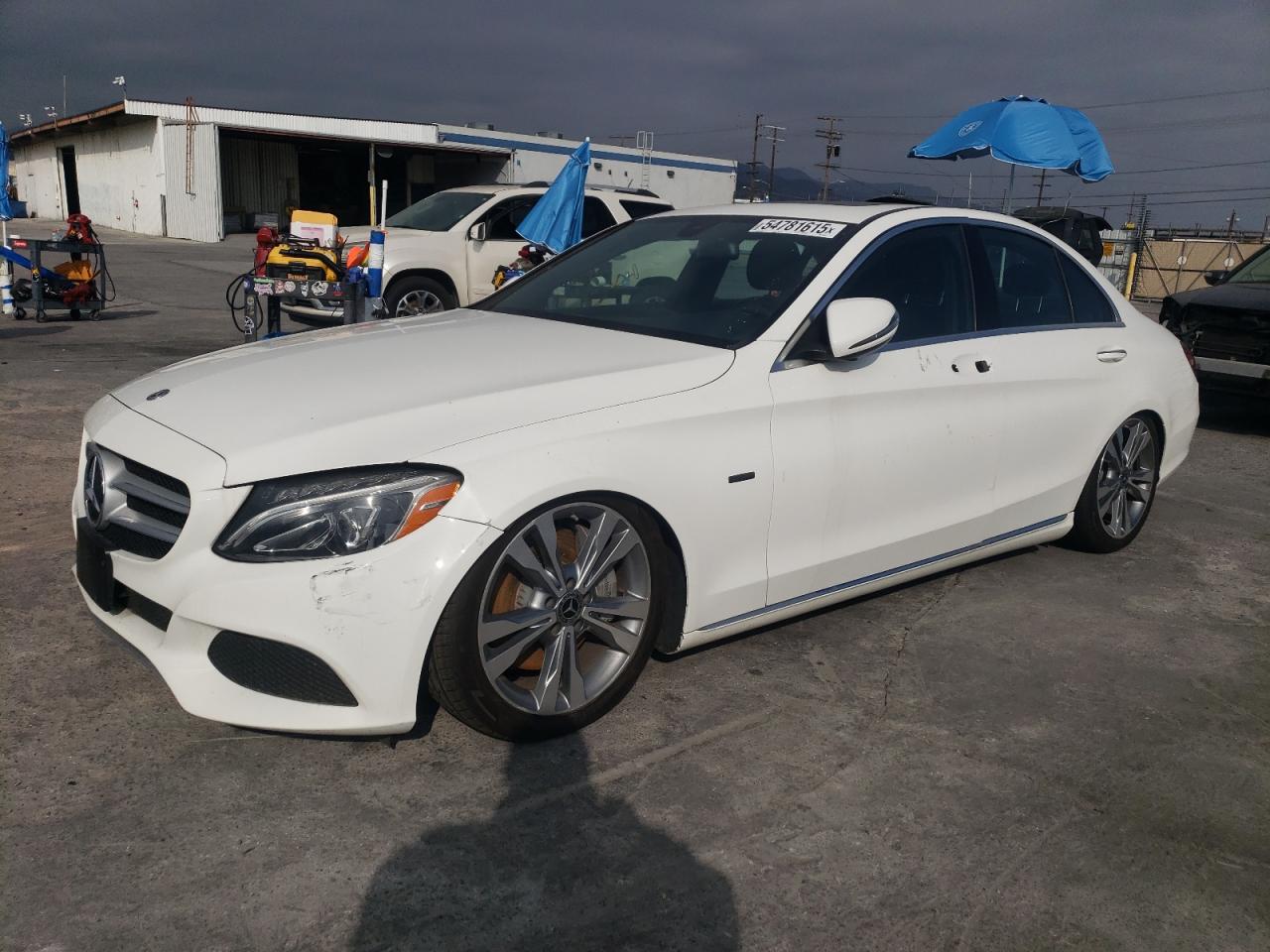 2018 Mercedes-Benz C 350E на продаже в Sun Valley, CA - Side