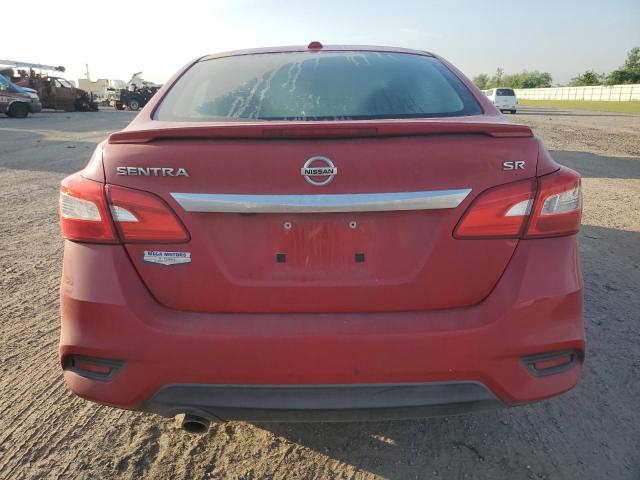  NISSAN SENTRA 2016 Czerwony