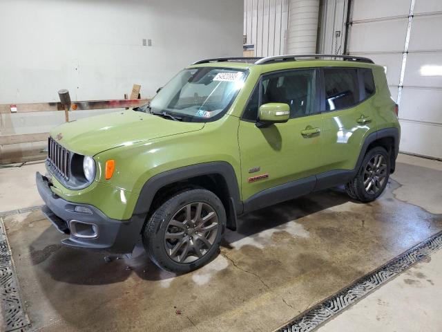  JEEP RENEGADE 2016 Zielony
