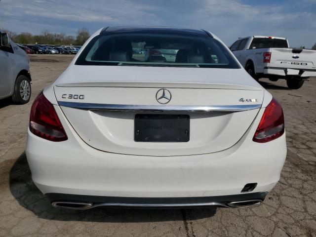 Sedans MERCEDES-BENZ C-CLASS 2016 Biały